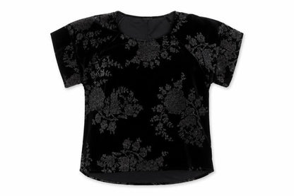 Womens UK Size 10 River Island Black Basic T-Shirt