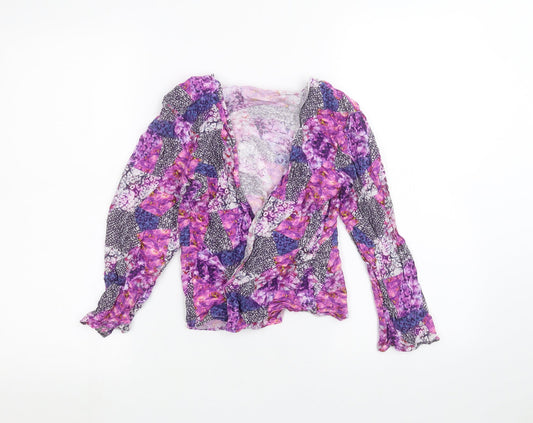 Star Girls Purple   Cardigan Jumper Size 11 Years