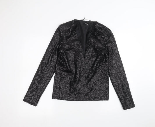 F&F Womens Black   Cardigan Jumper Size 6