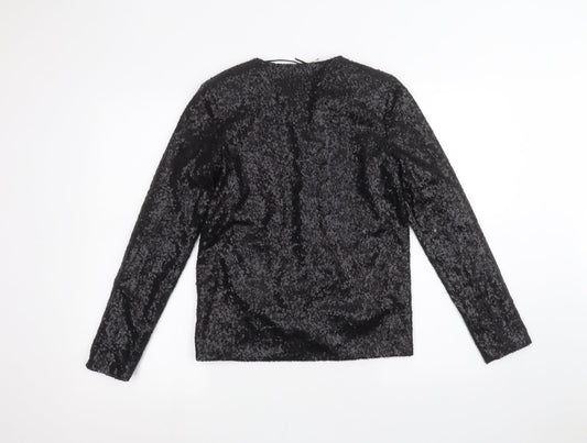 F&F Womens Black   Cardigan Jumper Size 6