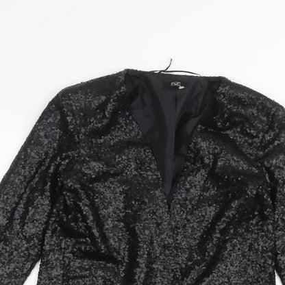 F&F Womens Black   Cardigan Jumper Size 6