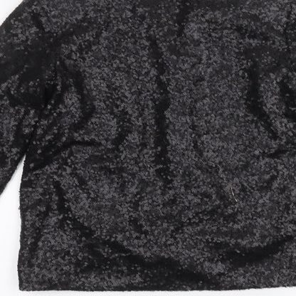 F&F Womens Black   Cardigan Jumper Size 6