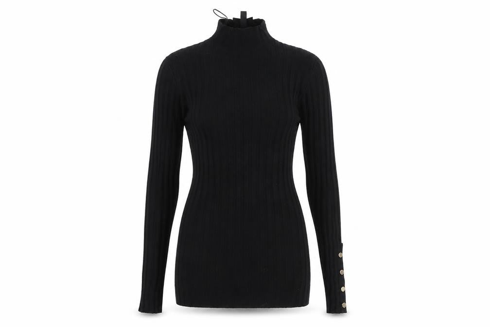 Womens UK Size 8 Topshop Black Basic T-Shirt