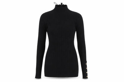 Womens UK Size 8 Topshop Black Basic T-Shirt
