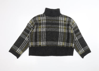 Womens UK Size S New Look Black Pullover Jumper