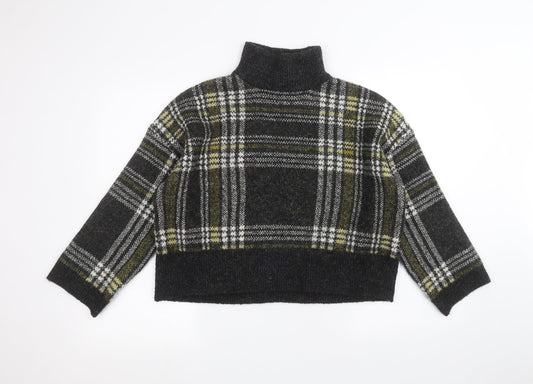 Womens UK Size S New Look Black Pullover Jumper