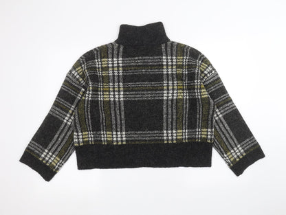 Womens UK Size S New Look Black Pullover Jumper