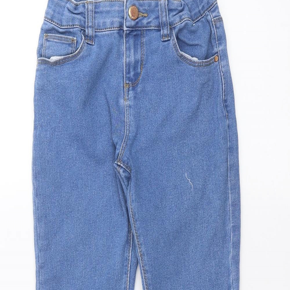 Denim & Co. Girls Blue   Skinny Jeans Size 9-10 Years