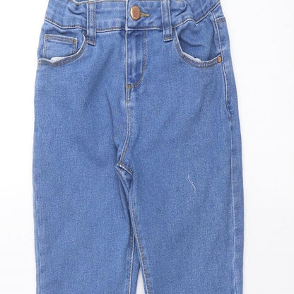 Denim & Co. Girls Blue   Skinny Jeans Size 9-10 Years