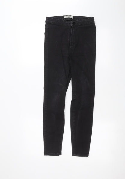 Denim & Co. Womens Black   Skinny Jeans Size 10 L23 in