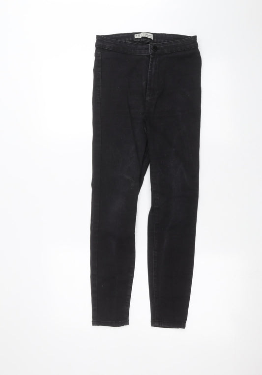 Denim & Co. Womens Black   Skinny Jeans Size 10 L23 in
