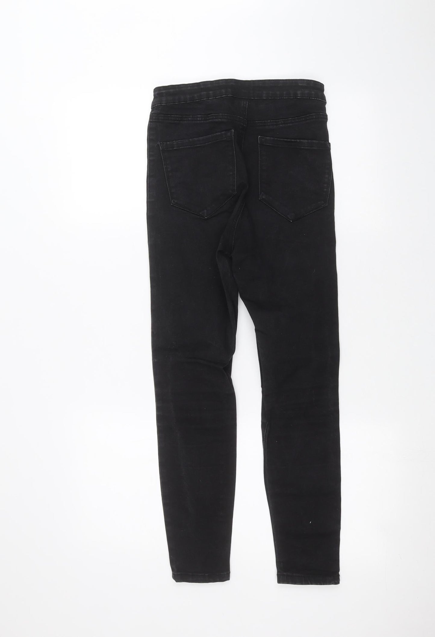 Denim & Co. Womens Black   Skinny Jeans Size 10 L23 in