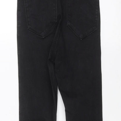 Denim & Co. Womens Black   Skinny Jeans Size 10 L23 in