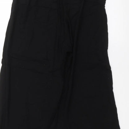 Womens UK Size 8 H&M Regular Fit  Black Trousers