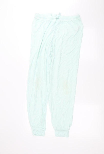 Womens UK Size 12 Marks and Spencer Regular Fit  Blue Trousers