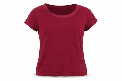 Womens UK Size 14 M&Co Pink Basic T-Shirt