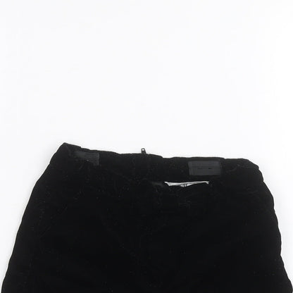 H&M Girls Black   Sweat Shorts Size 5-6 Years