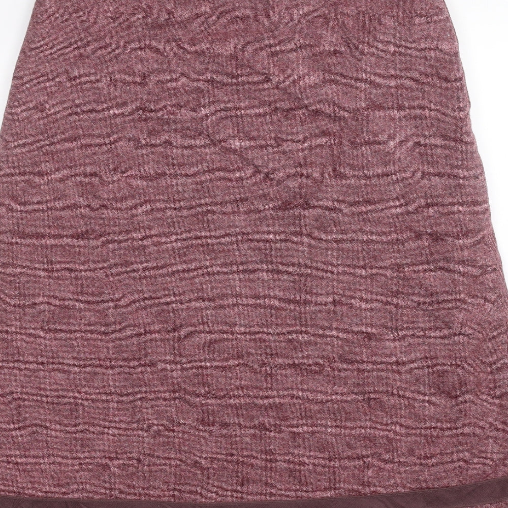 Klass Womens Purple   A-Line Skirt Size 10
