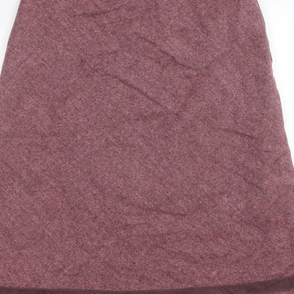 Klass Womens Purple   A-Line Skirt Size 10