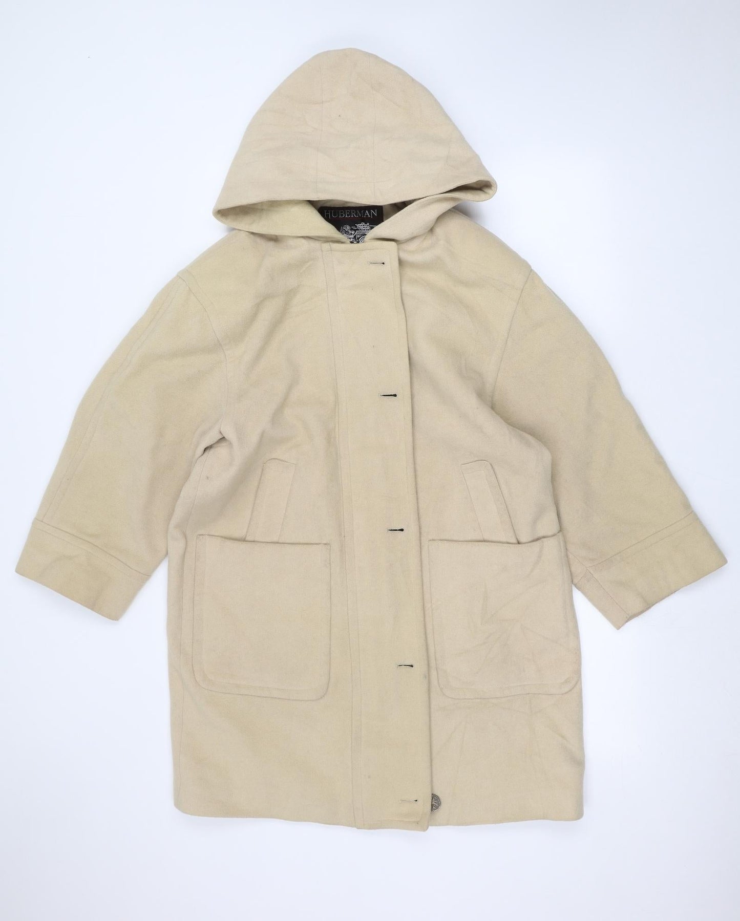 Hubberman Womens Beige   Jacket  Size S