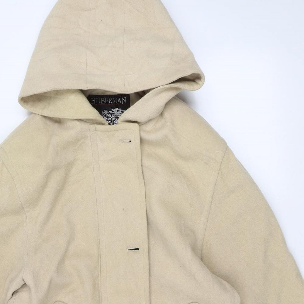 Hubberman Womens Beige   Jacket  Size S
