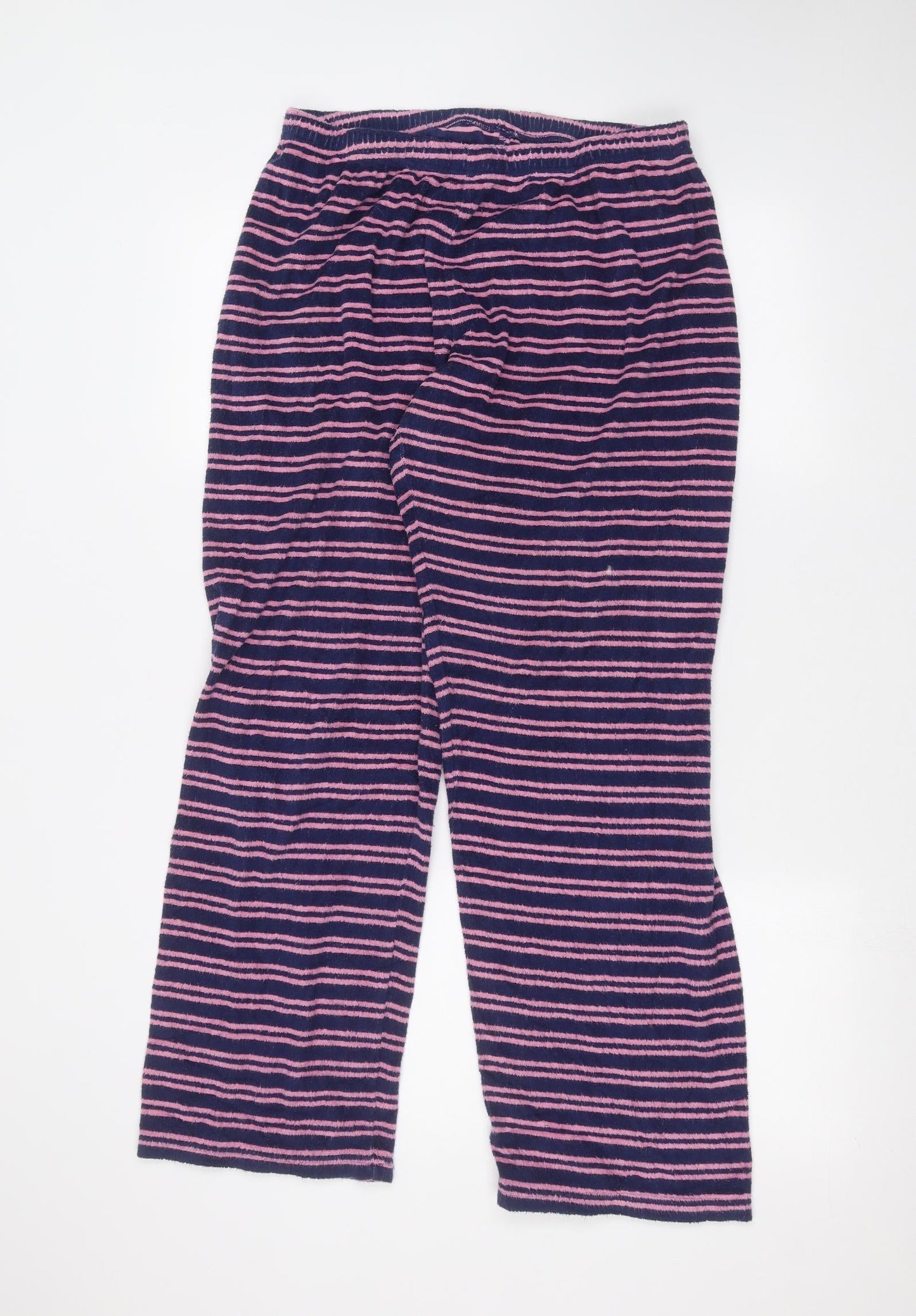 Avenue Womens Blue Striped  Trousers  Size 16 L26 in