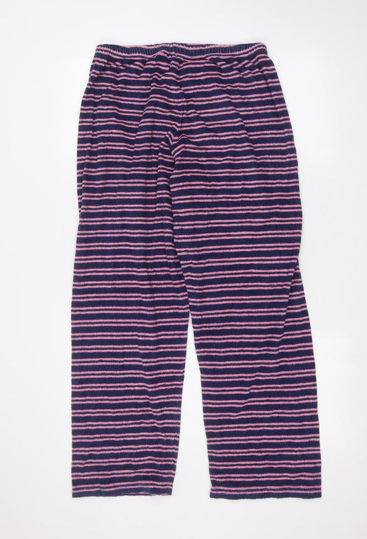 Avenue Womens Blue Striped  Trousers  Size 16 L26 in