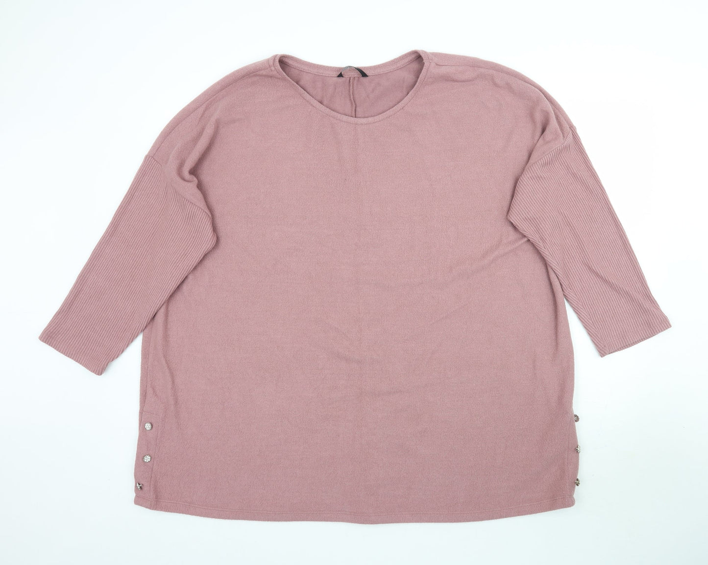 George Womens Pink   Basic T-Shirt Size XL