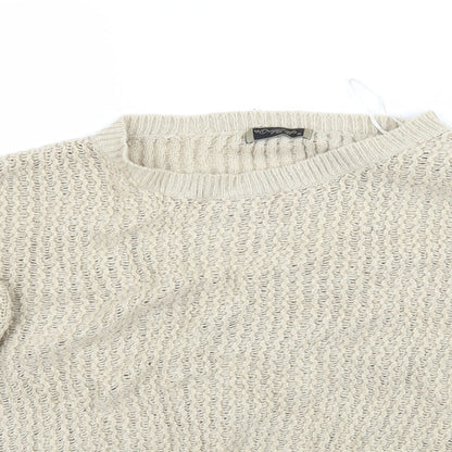 Womens UK Size M Originals Beige Pullover Jumper