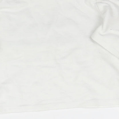Ladybird Baby White   Basic T-Shirt Size 18-24 Months  - Captain Adorable