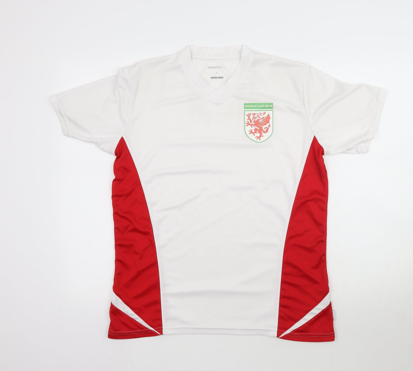 Game Gear Mens White    T-Shirt Size M  - world cup 2018