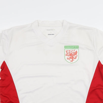 Game Gear Mens White    T-Shirt Size M  - world cup 2018