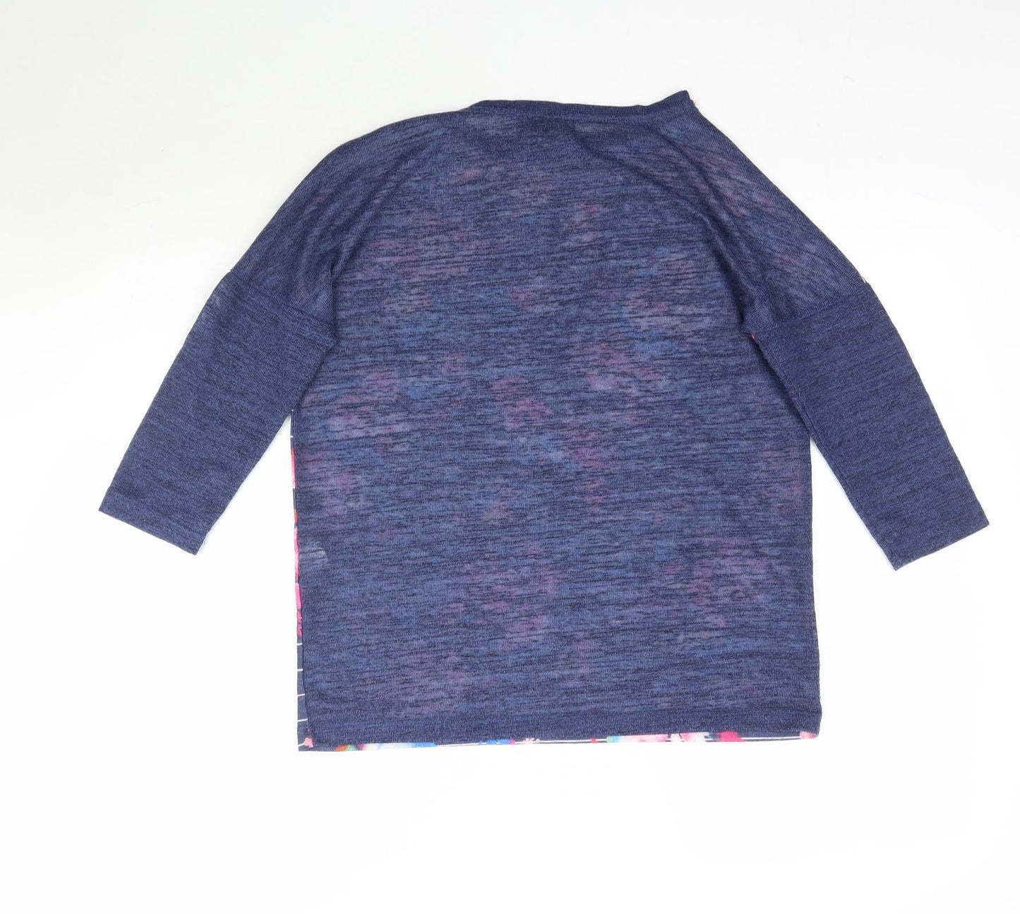 Womens UK Size 6 Atmosphere Blue Basic T-Shirt