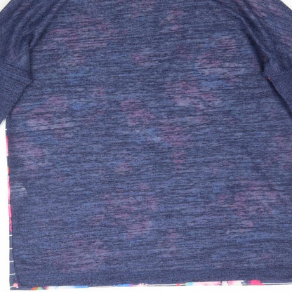 Womens UK Size 6 Atmosphere Blue Basic T-Shirt