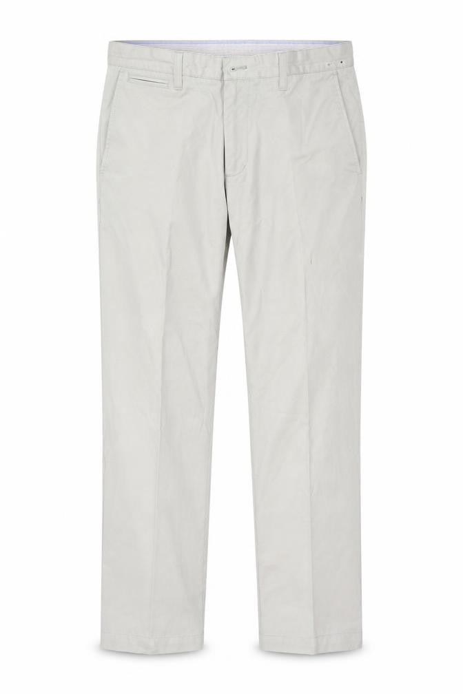 Front view of G2000 MAN men’s beige trousers, size 34, 28-inch leg