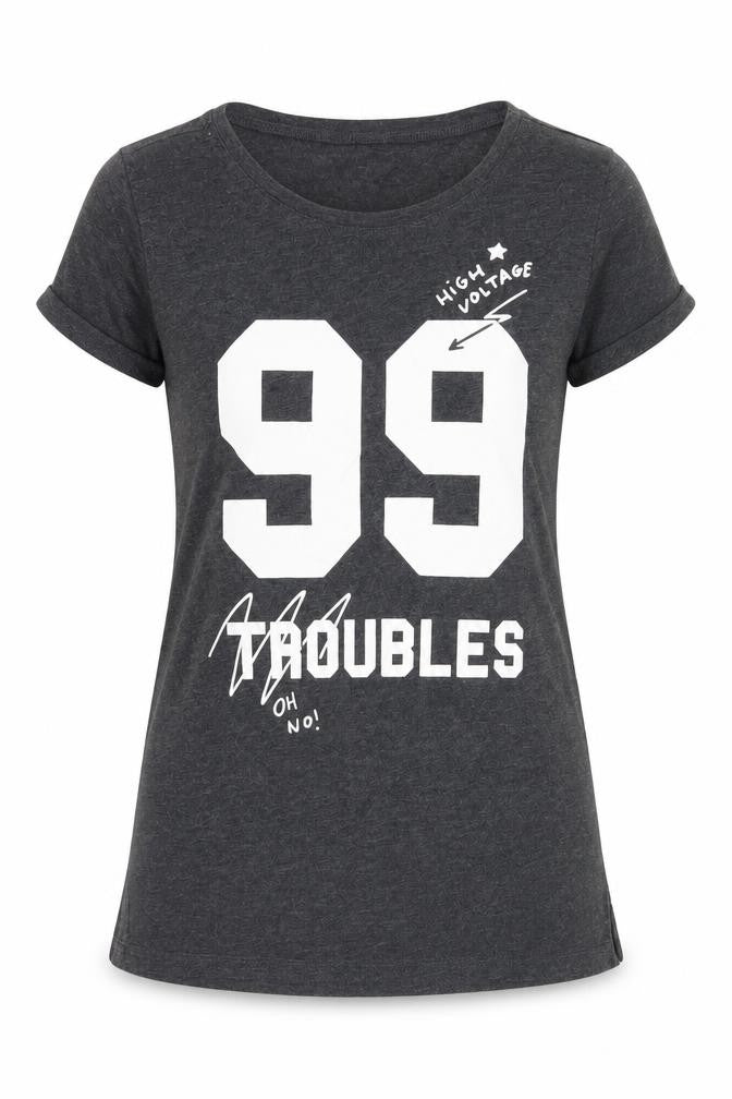 Womens UK Size S Sinsay Grey Basic T-Shirt