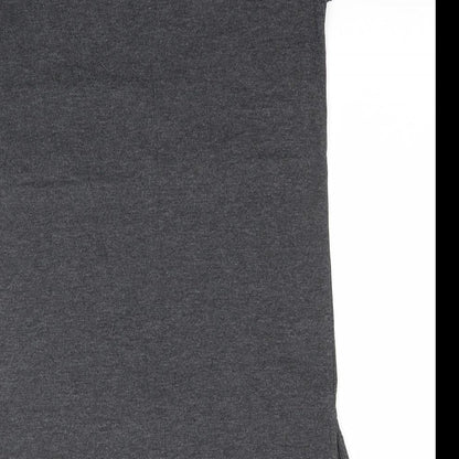 Womens UK Size S Sinsay Grey Basic T-Shirt