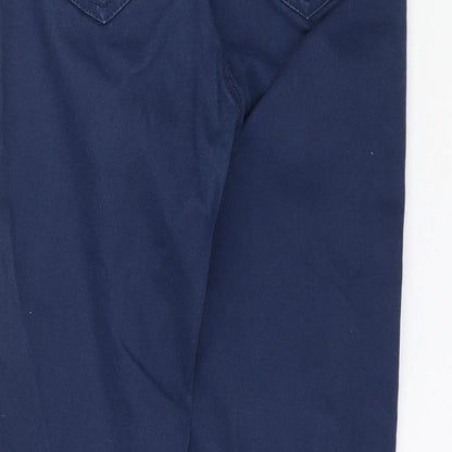 Womens UK Size S Terranova Regular Fit Skinny Blue Jeans