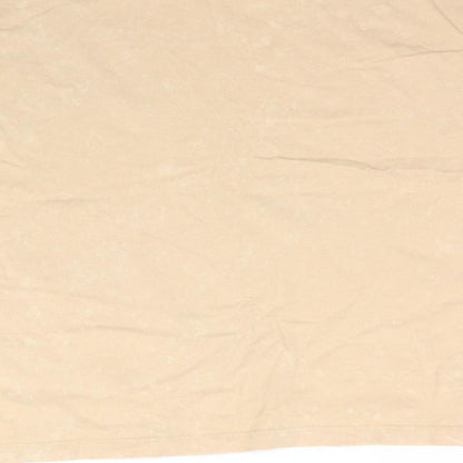 Womens UK Size 6 ASOS Beige Basic T-Shirt