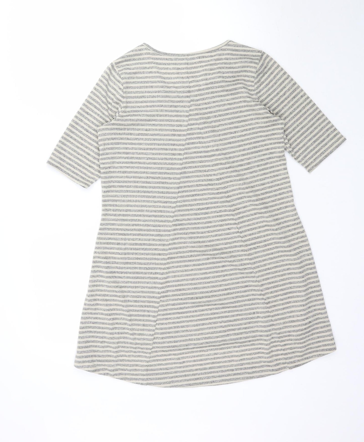 Lisa Rinna Womens Multicoloured Striped  T-Shirt Dress  Size XS