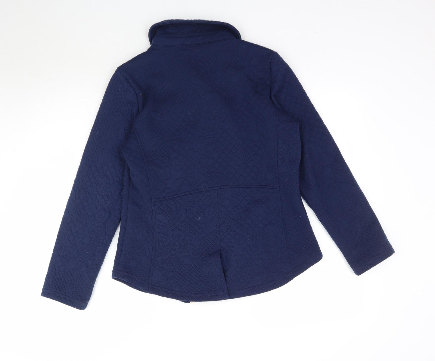 Isaac Mizrahi Womens Blue   Jacket Coat Size XS