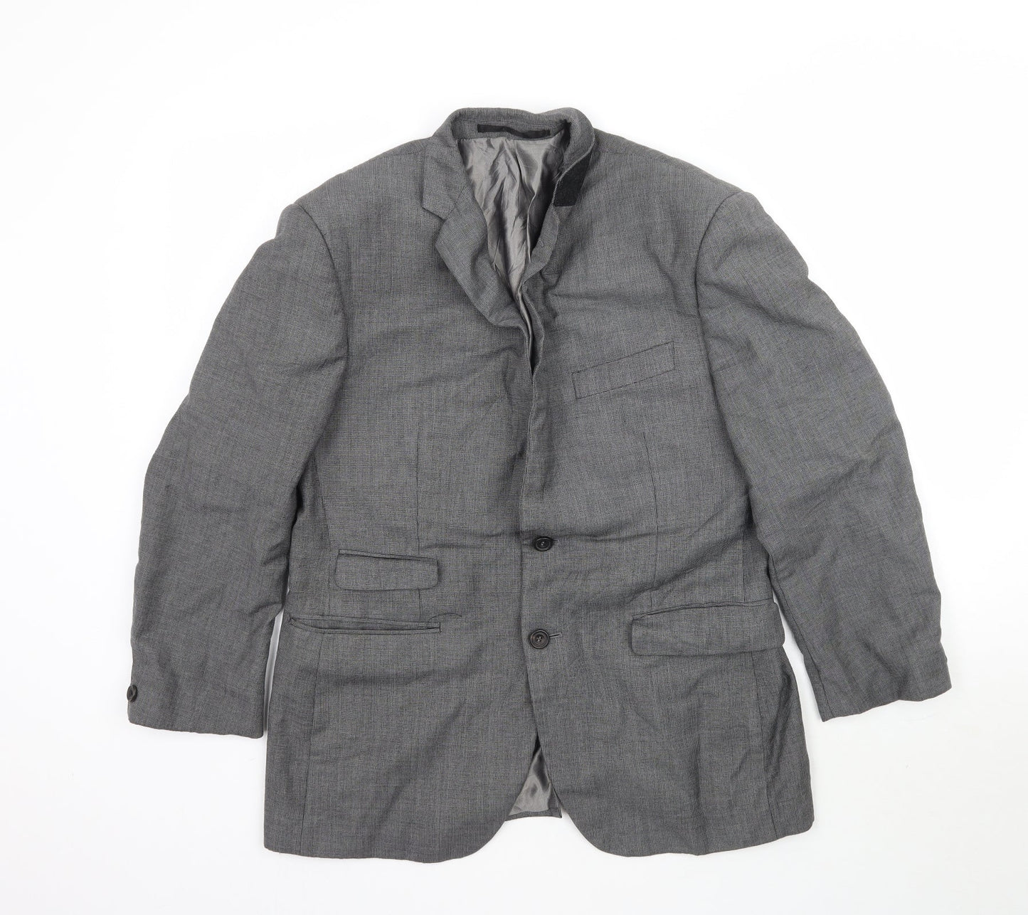 Mens UK Size 40 Marks and Spencer Regular Grey Suit Jacket