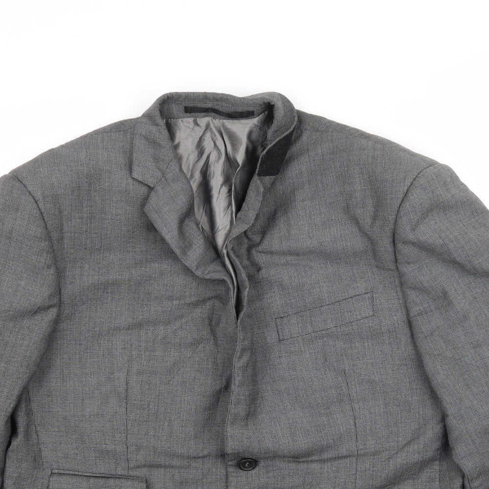 Mens UK Size 40 Marks and Spencer Regular Grey Suit Jacket
