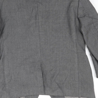 Mens UK Size 40 Marks and Spencer Regular Grey Suit Jacket