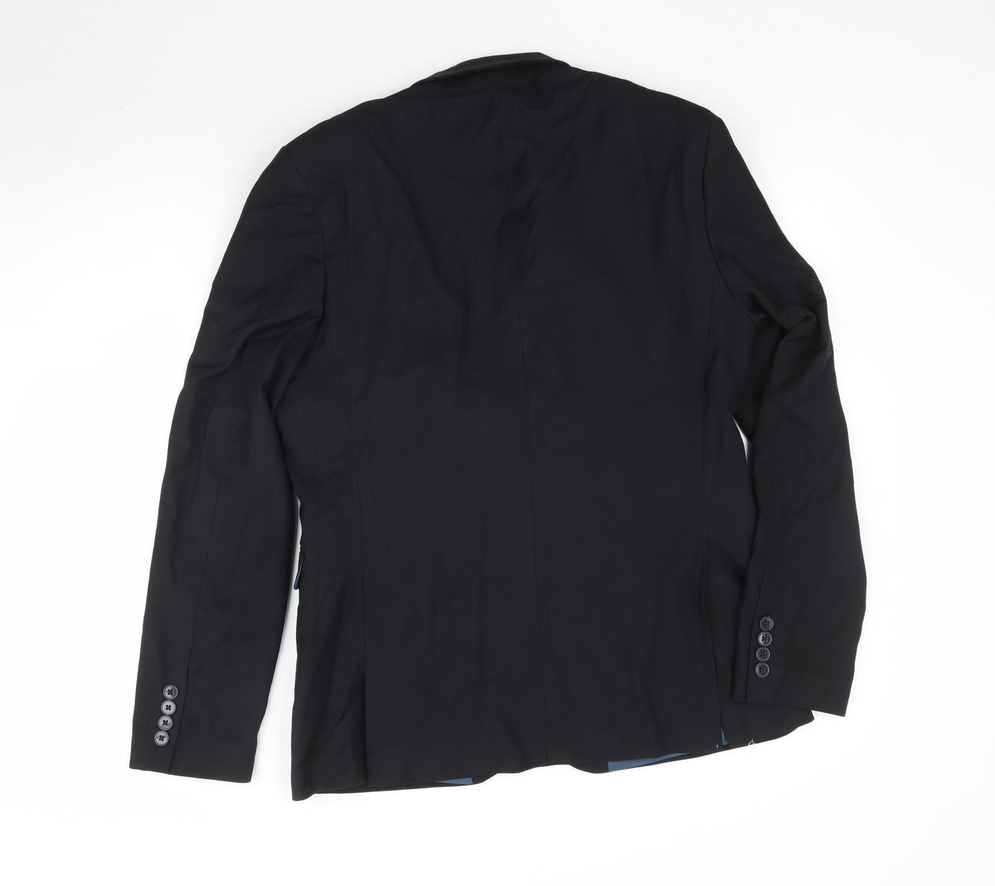 Mens UK Size 40 Burton Regular Black Suit Jacket