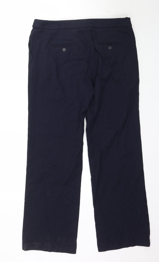 Womens UK Size 14 NEXT Regular Fit  Blue Trousers
