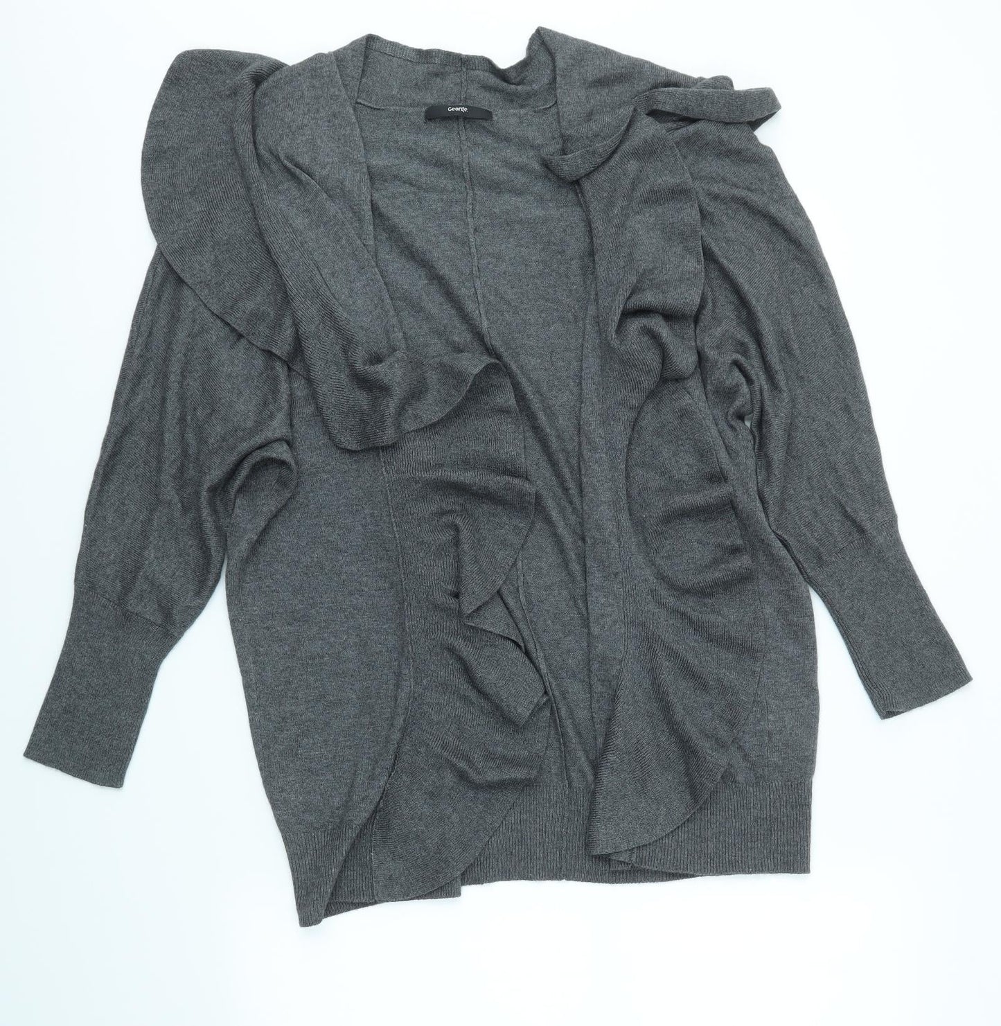 George Womens Grey   Cardigan Jumper Size 14