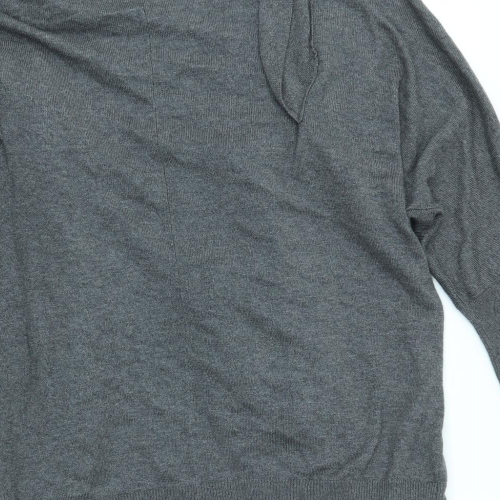 George Womens Grey   Cardigan Jumper Size 14