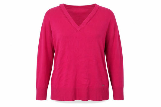 Womens UK Size M Mango Pink Basic Blouse