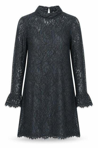 H&M Womens Grey  Lace A-Line  Size 8